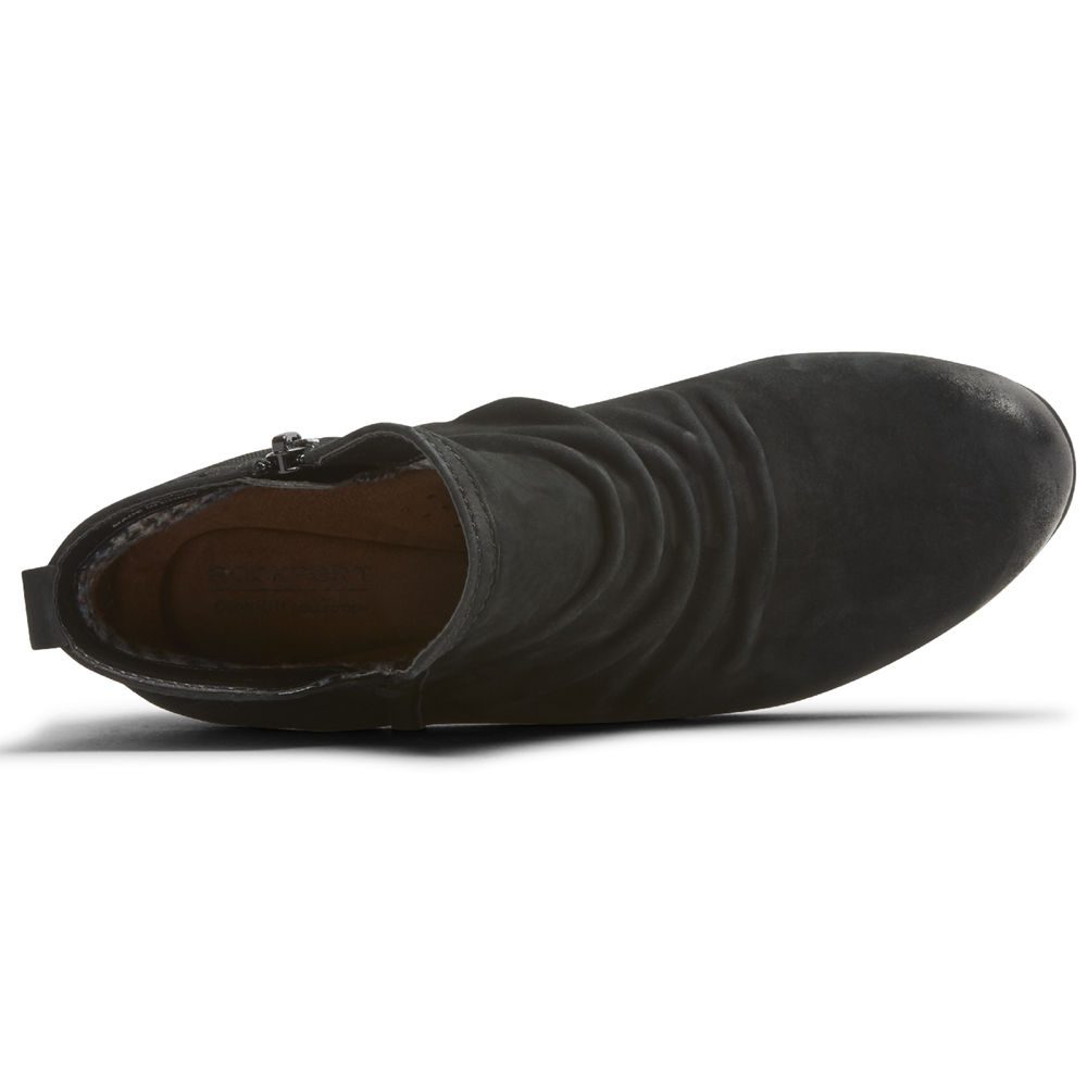 Rockport Kängor Dam Svarta - Cobb Hill Gratasha 2 Panel - ZTUKC0825